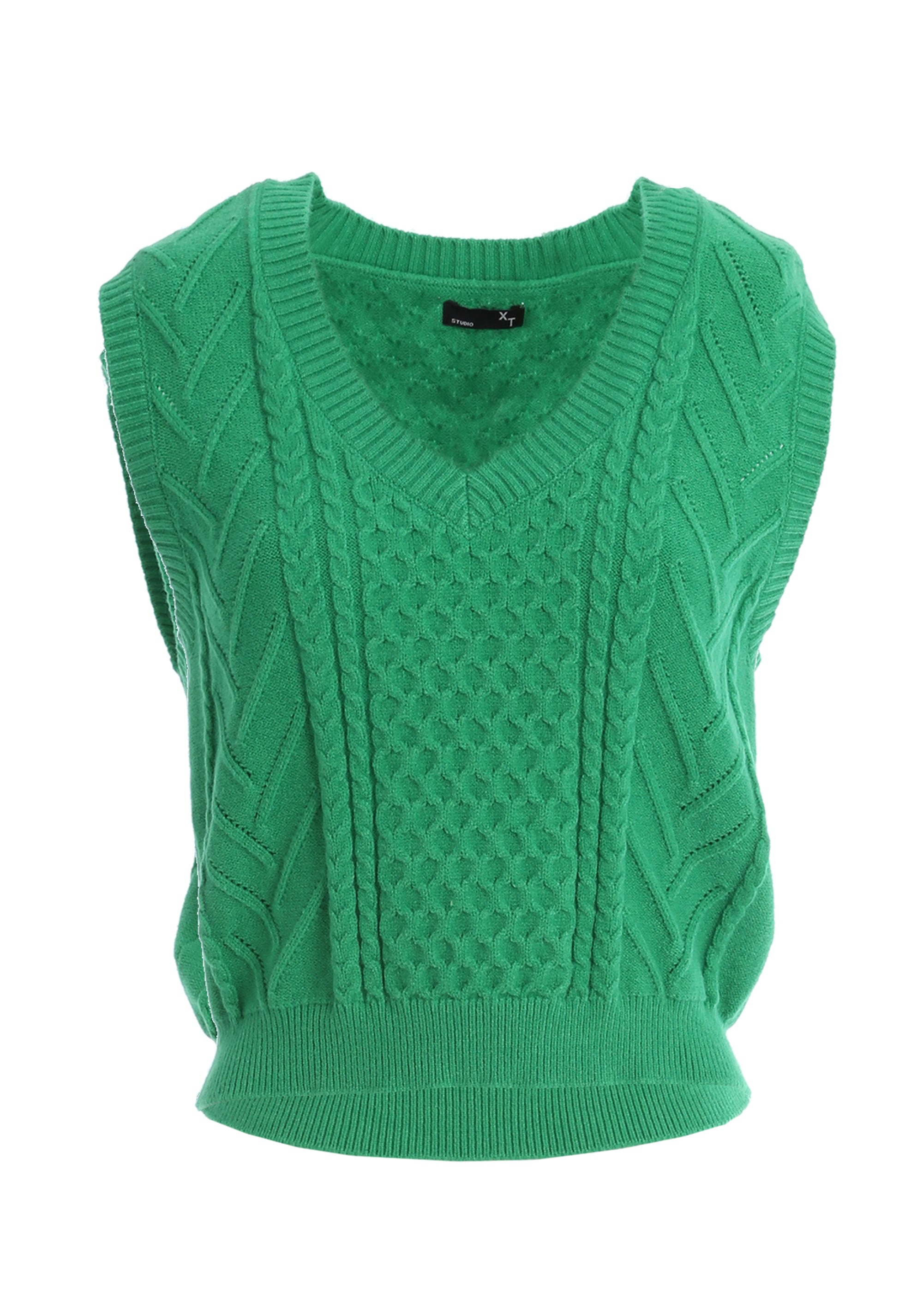 Gilet costina scollo a V XT-STUDIO 8059572339577