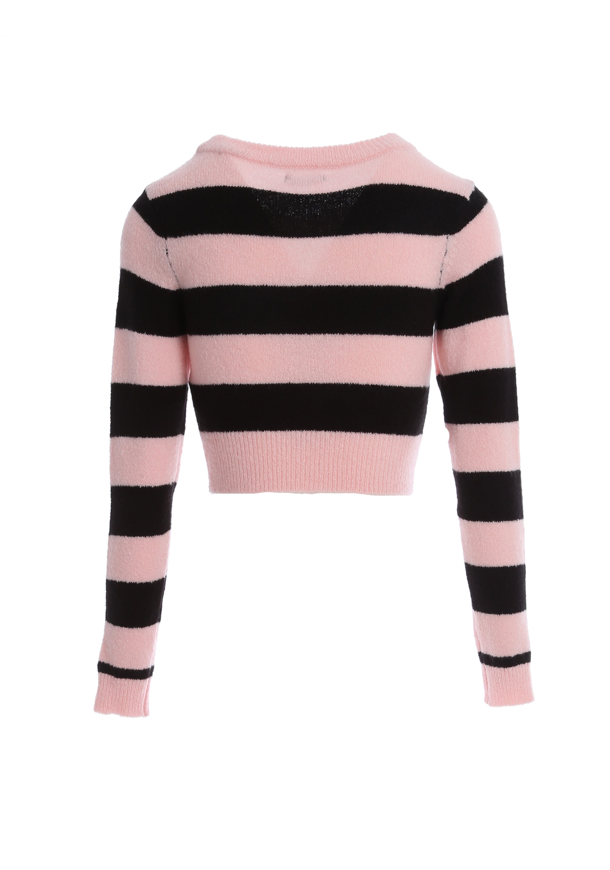 Maglia a strisce collo ampio a coste XT-STUDIO 8059572340894_R
