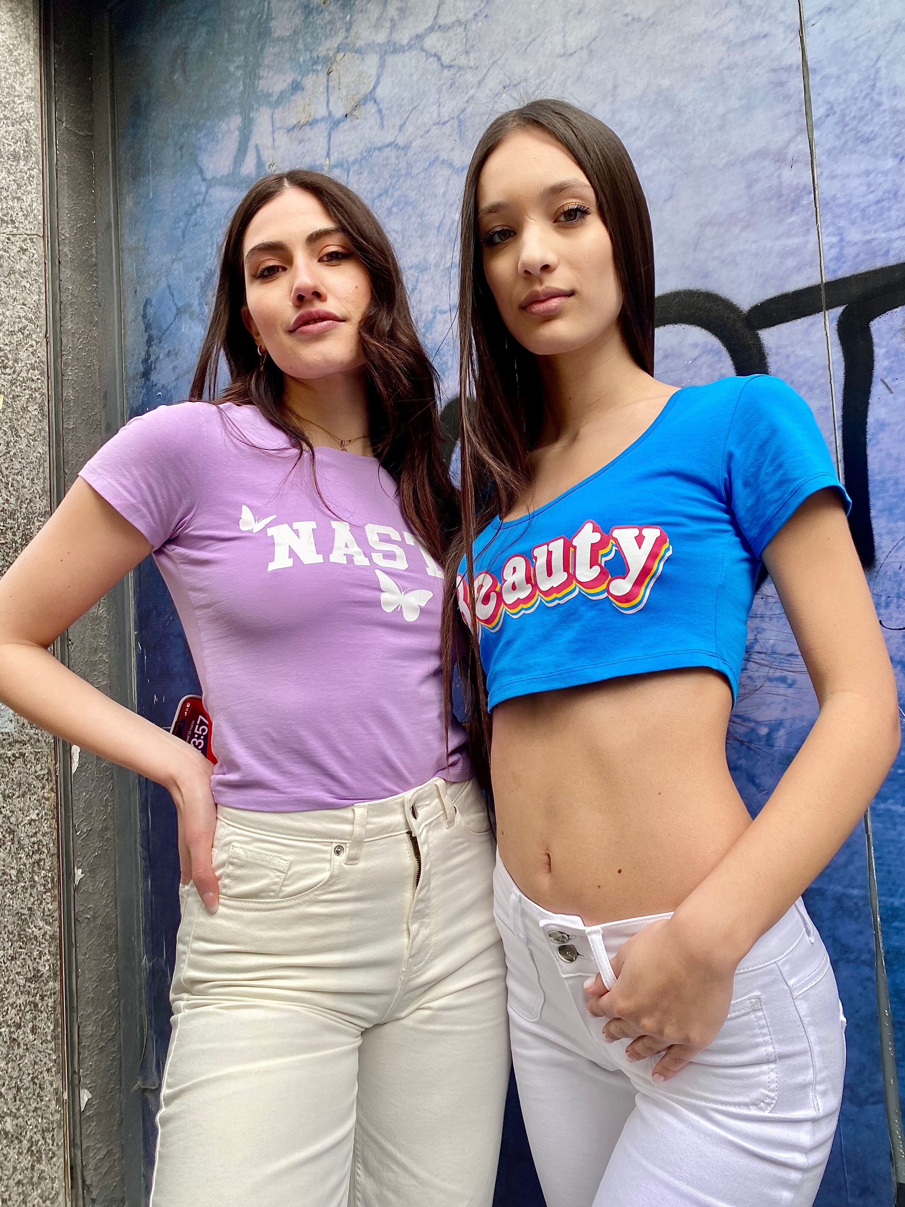 Nasty print T-Shirt