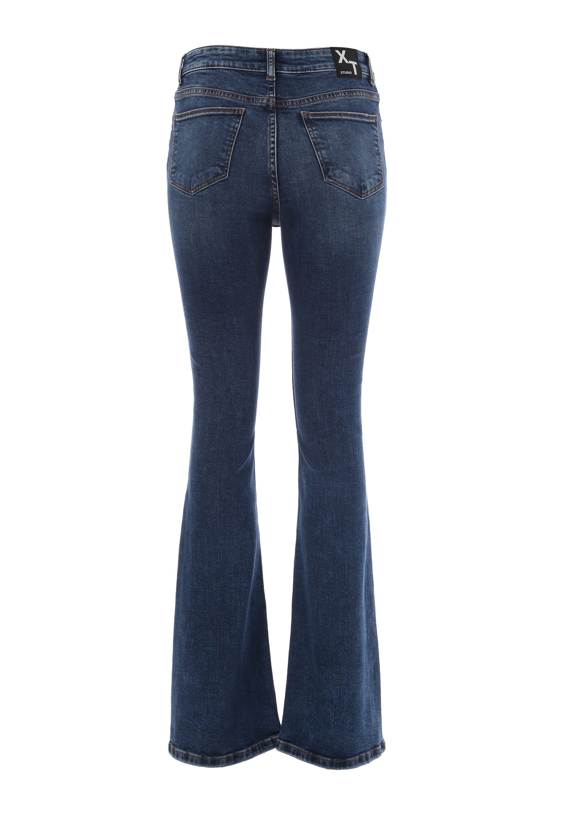 Jeans bootcut in denim con lavaggio scuro XT-STUDIO 8059572117700_R