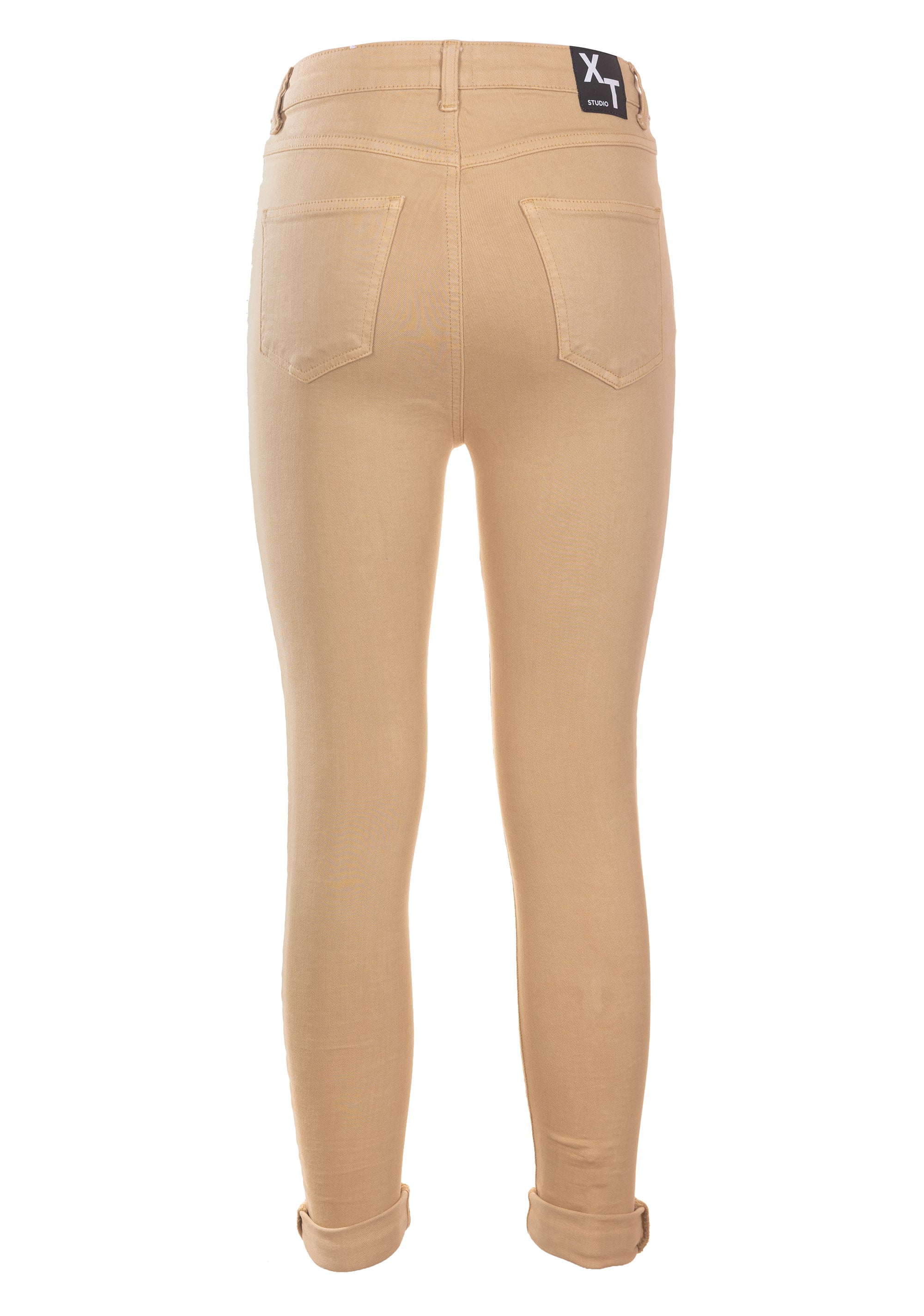 Pantalone skinny in gabardine stretch XT-STUDIO X123SV1001W61501-050_2